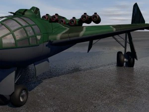 arado e555-1 3D Model