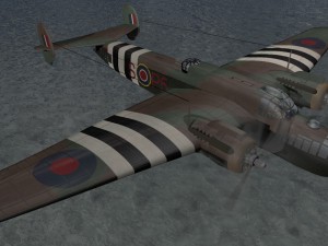armstrong whitworth albermarle st mk-5 3D Модель