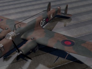armstrong whitworth whitley mk-3 Modello 3D