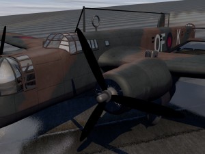armstrong whitworth whitley mk-3 3D Model