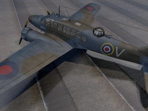 avro anson mk-1 3D Model