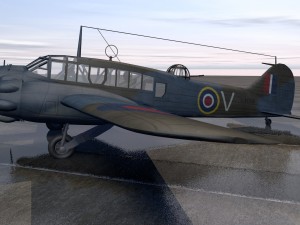 avro anson mk-1 3D Model
