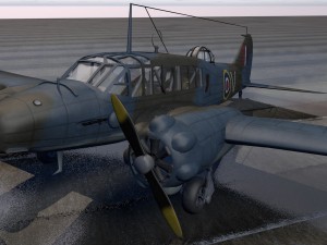 avro anson mk-1 3D Model