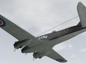 avro anson mk-1 3D Model