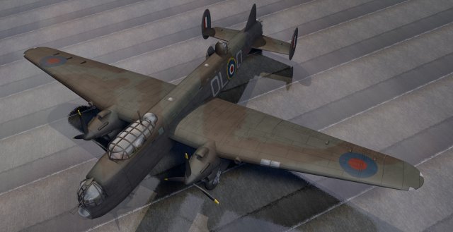 avro manchester mk-1 Modello 3D .c4d .max .obj .3ds .fbx .stl .blend 