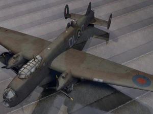 avro manchester mk-1 Model 3D