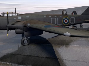 avro manchester mk-1 Modello 3D
