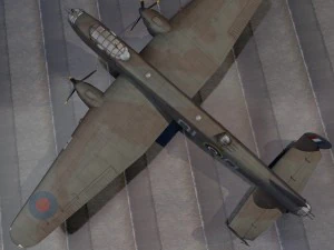 avro manchester mk-1 3D Model
