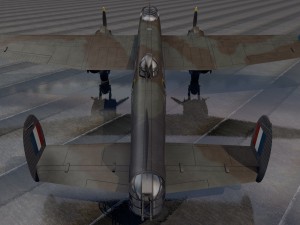 avro manchester mk-1 Modello 3D