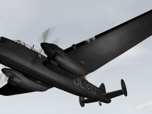 avro manchester mk-1 Modello 3D