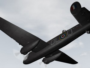 avro manchester mk-1 Modello 3D