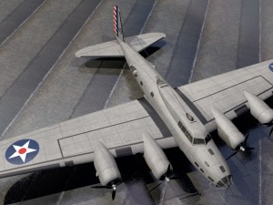 bowing b-17d fortress 3Dモデル