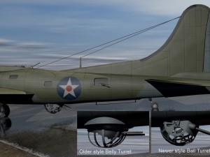 boeing b-17e fortress Modelo 3D