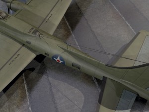 boeing b-17e fortress Modelo 3D