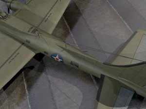 boeing b-17e fortress 3D Model