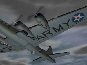 boeing b-17e fortress Modelo 3D