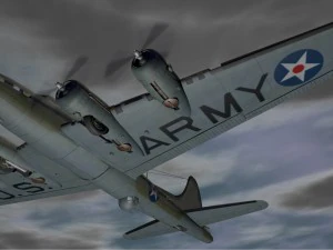 boeing b-17e fortress 3D Model