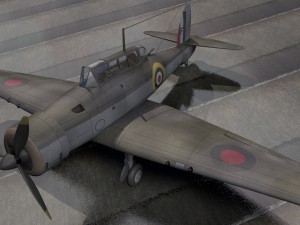 blackburn b-24 skua mk-2 Modello 3D