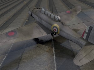 blackburn b-24 skua mk-2 3D Model