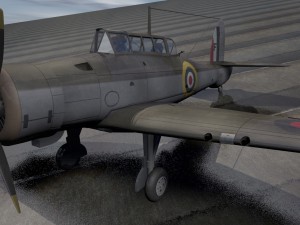 blackburn b-24 skua mk-2 3D Model