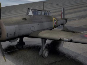 blackburn b-24 skua mk-2 3D Model