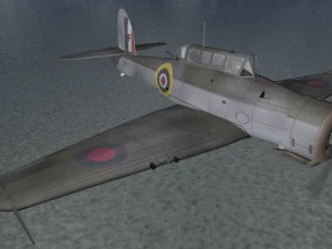 blackburn b-24 skua mk-2 3D Model