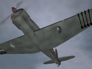 blackburn b-25 roc mk-1 3D 模型