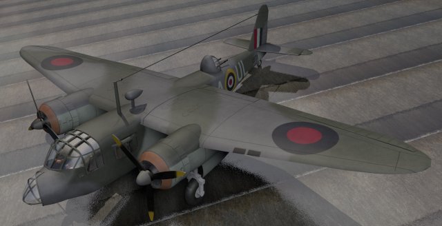 blackburn b-26 botha mk-1 Modèle 3D .c4d .max .obj .3ds .fbx .stl .blend 