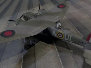 blackburn b-26 botha mk-1 3D Model