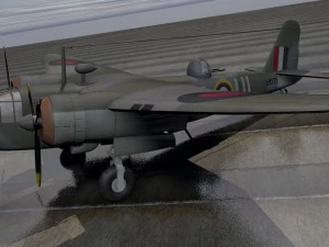 blackburn b-26 botha mk-1 3D Model