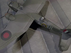 blackburn b-26 botha mk-1 3D Model