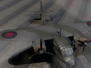 blackburn b-26 botha mk-1 3D Model