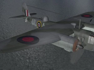 blackburn b-26 botha mk-1 3D Model