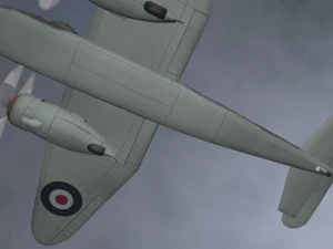 blackburn b-26 botha mk-1 3D Model