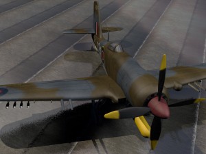 blackburn b-37 firebrand tf-5 3D Модель