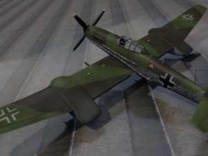 blohm voss bv-155v-1 3D Model