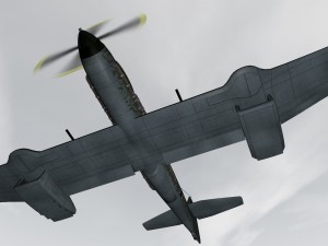 blohm voss bv-155v-1 3D Model