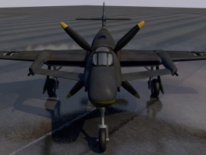 blohm voss bv-p192 3D Модель