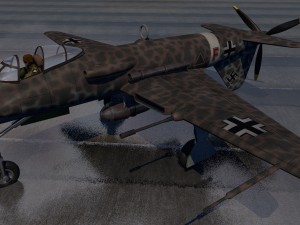 blohm und voss bv-p 193 Modello 3D