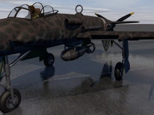 blohm und voss bv-p 193 3D Model