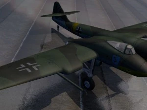 blohm und voss bv-p 194 3D Model