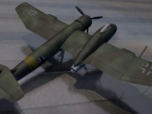 blohm und voss bv-p 194 3D Model