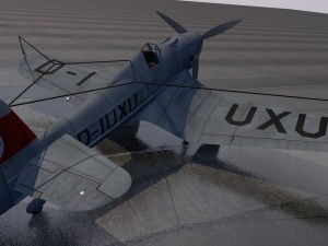 blohm und voss ha-137-v5 Modelo 3D