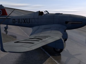 blohm und voss ha-137-v5 Modelo 3D