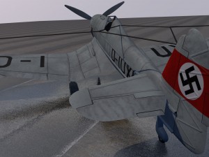 blohm und voss ha-137-v5 Modelo 3D