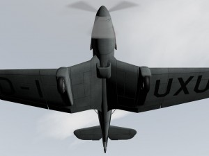 blohm und voss ha-137-v5 Modelo 3D
