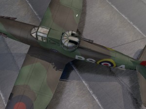 boulton paul defiant mk-2 3D Model