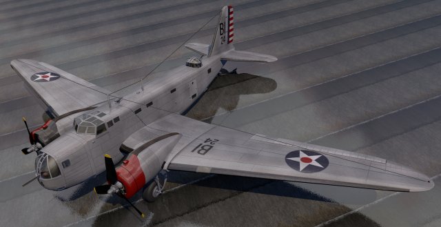 douglas b-18 bolo Modelo 3D .c4d .max .obj .3ds .fbx .stl .blend 