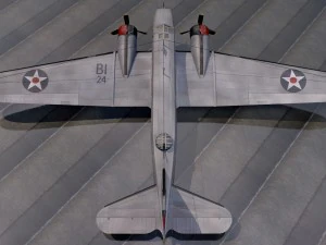 douglas b-18 bolo 3D Model