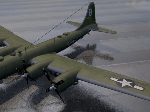 boeing b-29 superfortress 3D Модель
